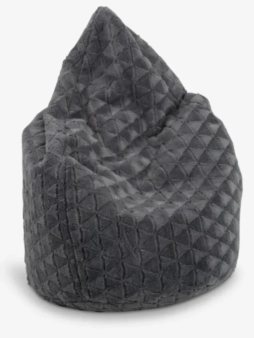 SNEKKERSTEN Børnemøbler|Sækkestol 60x90x60 grå