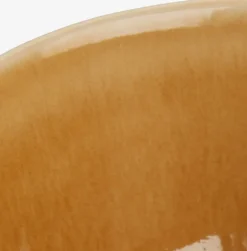 KLAUDI Serveringsservice|Skål Ø12xH6cm gul