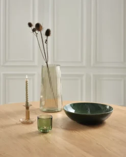 SEBASTIAN Serveringsservice|Skål Ø30xH8cm grøn