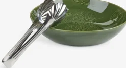 SEBASTIAN Serveringsservice|Skål Ø30xH8cm grøn