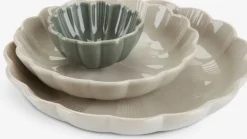 SIMON Serveringsservice|Skål Ø24xH4cm sand