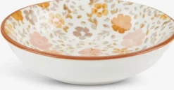 VETLE Serveringsservice|Skål Ø10xH3cm m/blomster