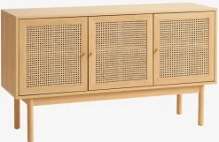 HALMSTAD Skænke Og Vitrineskabe|Skænke Og Vitrineskabe|Skænk 3 låger eg