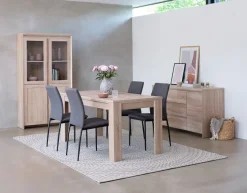 HASLUND Skænke Og Vitrineskabe|Skænke Og Vitrineskabe|Skænk 2 låger 3 skuffer eg