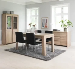 HASLUND Skænke Og Vitrineskabe|Skænke Og Vitrineskabe|Skænk 2 låger 3 skuffer eg