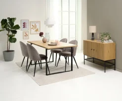 HEMDRUP Skænke Og Vitrineskabe|Skænke Og Vitrineskabe|Skænk 2 låger Eg