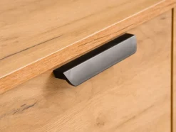 JENSLEV Skænke Og Vitrineskabe|Skænke Og Vitrineskabe|Skænk 2 låger 4 skuffer eg