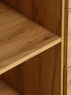 LINTRUP Skænke Og Vitrineskabe|Skænke Og Vitrineskabe|Skænk 1 låge 3 skuffer egefarve