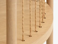 SNESLEV Skænke Og Vitrineskabe|Skænke Og Vitrineskabe|Skænk 2 hylder efarve Eg