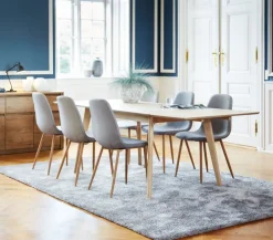 VEDDE Skænke Og Vitrineskabe|Skænke Og Vitrineskabe|Skænk 3 låger 3 skuffer vild eg