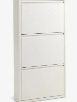 HALLENSLEV Skoopbevaring|Skoskab 3 rum Hvid