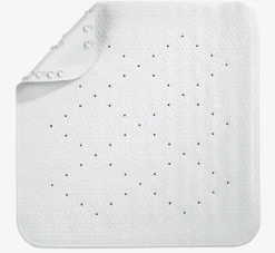 BERG Bademåtter|Skridsikker bademåtte 54x54 Hvid