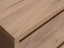 LIMFJORDEN Skriveborde|Skrivebord 60x120 4 skuffer eg naturfarve Natur,Eg