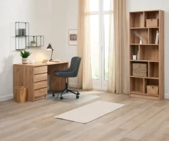 LIMFJORDEN Skriveborde|Skrivebord 60x120 4 skuffer eg naturfarve Natur,Eg