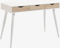 PLOVSVAD Skriveborde|Skrivebord 50x110 eg/hvid