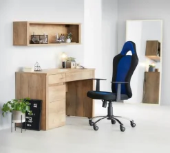 VEDDE Skriveborde|Skrivebord 53x121 vild eg