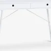 STENVAD Skriveborde|Skrivebord 48x120 2 skuffer hvid