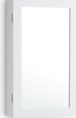 MALLING Småopbevaring Diverse|Smykkeskab m/spejl hvid