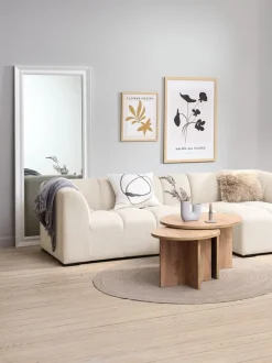 ALLESE Sofaer Med Chaiselong|Hjørnesofaer|Sofa chaiselong højrevendt beige stof