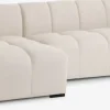 ALLESE Sofaer Med Chaiselong|Hjørnesofaer|Sofa chaiselong venstrevendt beige stof