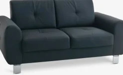 DAMHALE Sofaer Med Chaiselong|Hjørnesofaer|Sofa 2-pers. sort