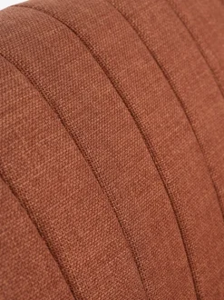 EGEDAL Sofaer Med Chaiselong|Hjørnesofaer|Sofa 2.5-pers. farvet stof/egefarve Terrakotta