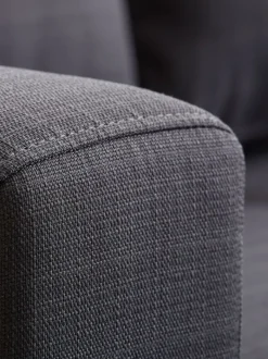 EGENSE Sofaer Med Chaiselong|Hjørnesofaer|Sofa chaiselong t stof Mørkegrå