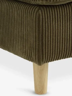 FALSLEV Sofaer Med Chaiselong|Hjørnesofaer|Sofa chaiselong t fløjl Olivengrøn