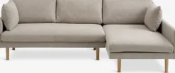 HVIDBJERG Sofaer Med Chaiselong|Hjørnesofaer|Sofa chaiselong sand