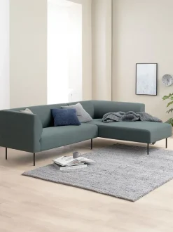 KARE Sofaer Med Chaiselong|Hjørnesofaer|Sofa chaiselong højrevendt Mørkegrøn