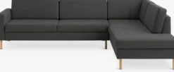 SVALBARD Sofaer Med Chaiselong|Hjørnesofaer|Sofa open-end højre Mørkegrå