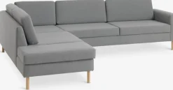 SVALBARD Sofaer Med Chaiselong|Hjørnesofaer|Sofa open-end venstre Lysegrå