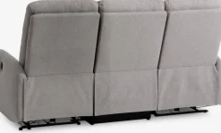 VONSILD Sofaer Med Chaiselong|Hjørnesofaer|Sofa 3-pers. elektronisk lysegrå