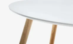 GALTEN Hjørneborde|Sofaborde|Sofabord Ø75 hvid