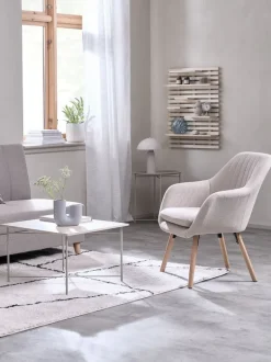 KILDEDAL Hjørneborde|Sofaborde|Sofabord 60x60 marmorfarvet