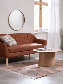 KLIPLEV Hjørneborde|Sofaborde|Sofabord Ø80 eg