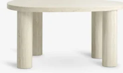 LUNDEBORG Hjørneborde|Sofaborde|Sofabord 68x85 marmorfarve