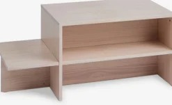 SOLLERUP Hjørneborde|Sofaborde|Sofabord 50x110 m/hylder massiv fyr