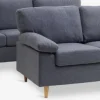 GEDVED Sofaer Med Chaiselong|Hjørnesofaer|Sofasæt 3+2-pers. grå