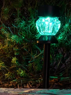 SPLITTERNE Solcellelamper|Solcellelampe Ø7xH35cm sort