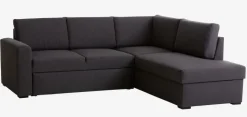 BEDSTED Sovesofaer|Sovesofaer|Sovesofa chaiselong grå