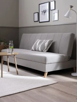 ILDVED Sovesofaer|Sovesofaer|Sovesofa beige stof/egefarve