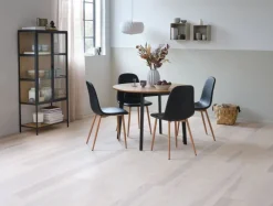 JEGIND Spiseborde|Spisebord Ø105 eg/sort