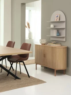 NORTOFT Spiseborde|Spisebord 95x200 vild eg farve/sort