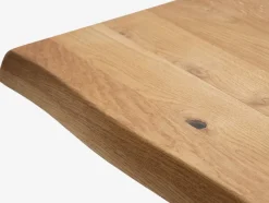 ROSLEV Spiseborde|Spisebord 95x200 eg natur/sort