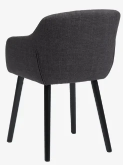 ADSLEV Spisebordsstole|Spisebordsstol t stof/sort Antracitgrå