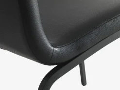 ASAA Spisebordsstole|Spisebordsstol sort kunstlæder