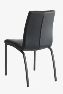 ASAA Spisebordsstole|Spisebordsstol sort kunstlæder