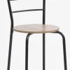 GADSTRUP Spisebordsstole|Spisebordsstol sort/egefarve