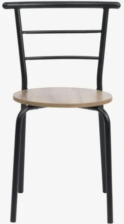 GADSTRUP Spisebordsstole|Spisebordsstol sort/egefarve